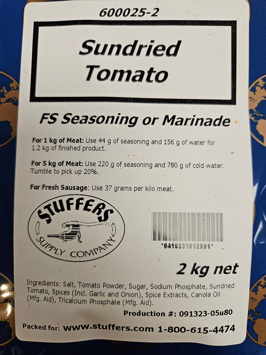 STUFFERS  SUNDRIED TOMATO SEASONING  & MARINADE 2kg