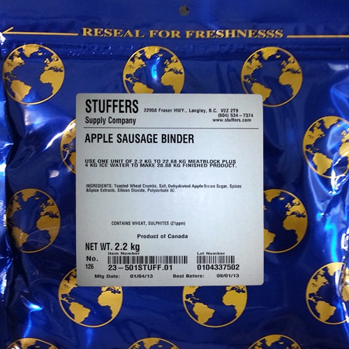 Stuffers Apple Sausage Binder 2.2kg
