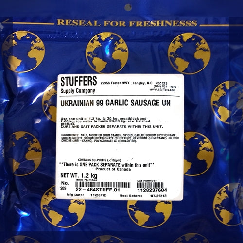 Stuffers Ukrainian 99 Garlic Sausage Binder 1.2kg