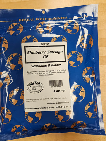 BLUEBERRY FRESH SAUSAGE BINDER GF 1KG 12/case