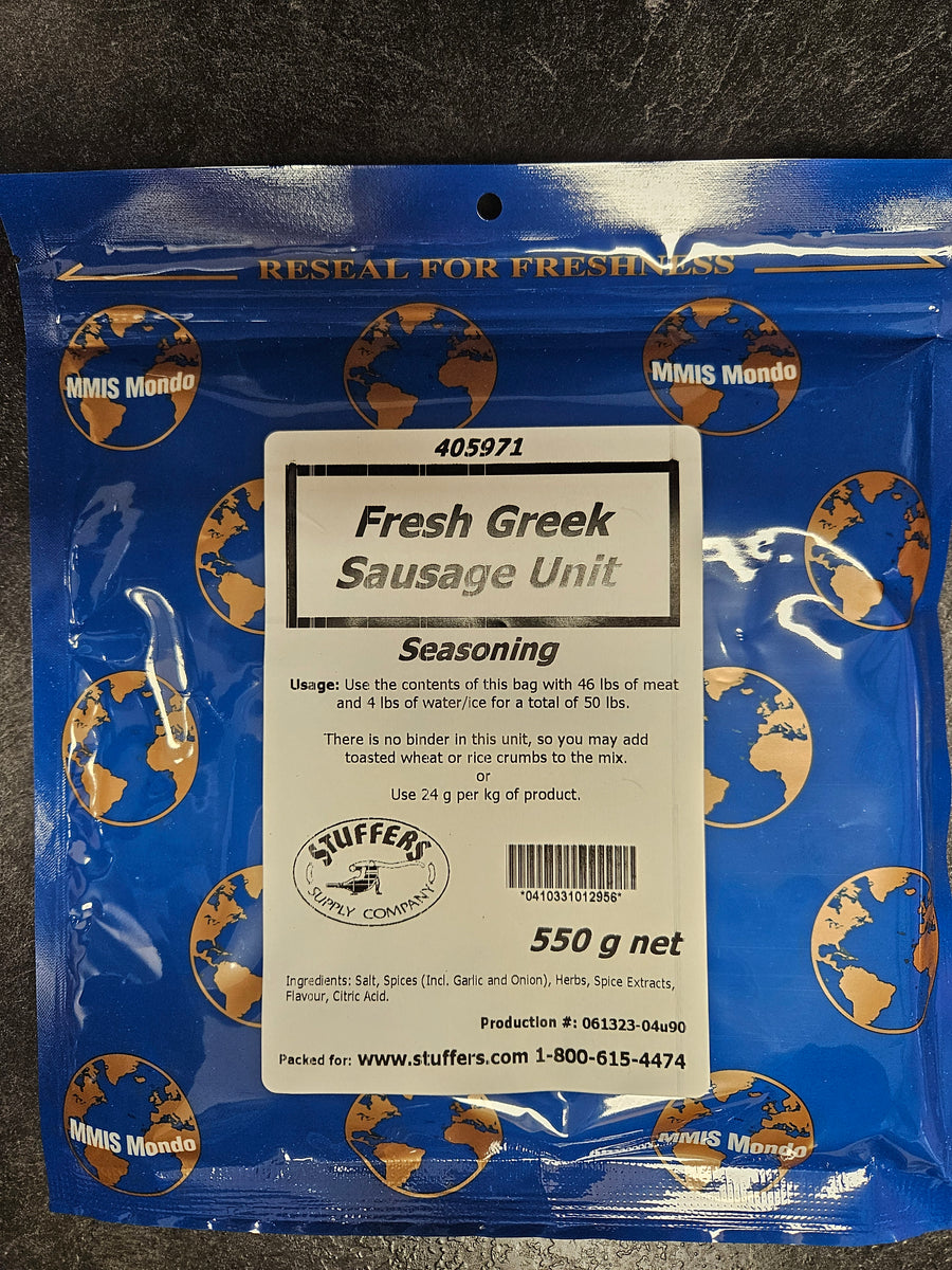 Greek Fresh Sausage Seasoning 550g-Stuffers