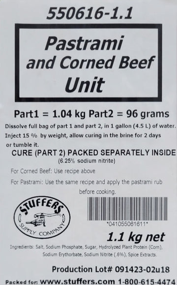 PASTRAMI AND CORNED BEEF UNIT 1.1 kg
