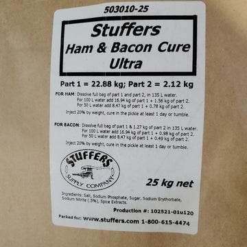 Ham and Bacon Cure Ultra - 25 kg bag