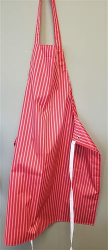 APRONS STRIPED (RED)