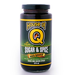 HOUSE OF Q SUGAR & SPICE BBQ SAUCE 375 ml