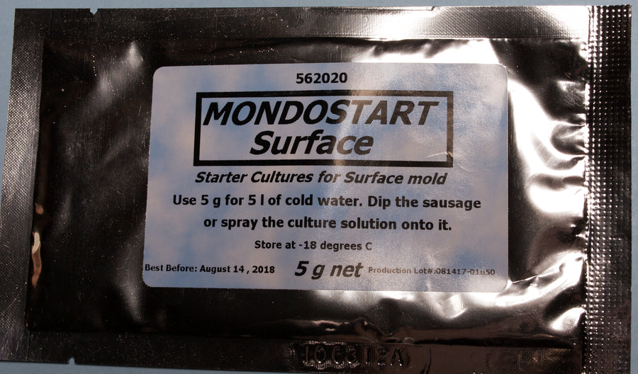 Mondostart Surface Starter Culture Promotes White Mold Development On Dry Cured Products