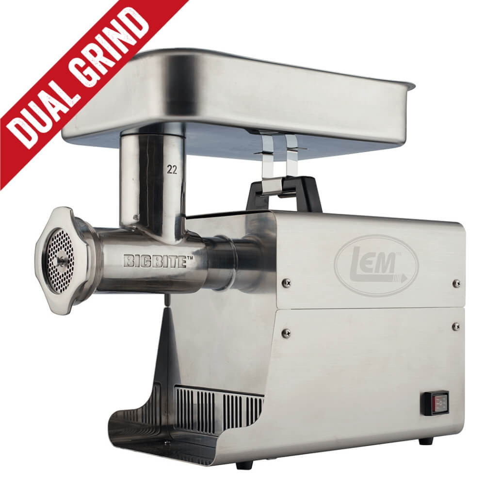 #22 DUAL GRIND BIG BITE GRINDER – Stuffers Supply Company